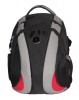 BAO WANG-Backpack Laptop Bag School Bag - Black/Grey/Red Photo