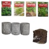 Herb Growing Kit With Pots Organically Enriched Potting Soil & Herb Seeds Photo