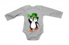 BuyAbility St. Patrick's Penguin - Long Sleeve - Baby Grow Photo