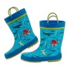 Stephen Joseph All Over Print Rainboots Shark All Over Print Photo