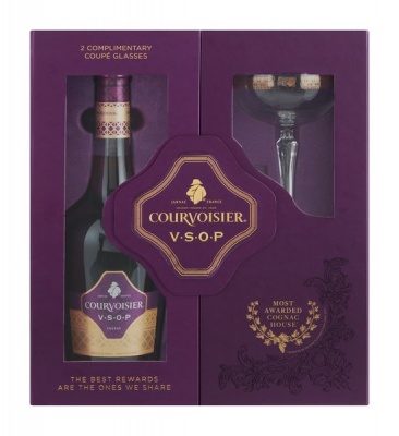 Photo of Courvoisier VSOP Double Glass Pack