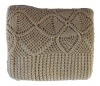 Crocheted Table Cloth / Throw - Cream - 145 x 200 cm - 6 Seater Photo