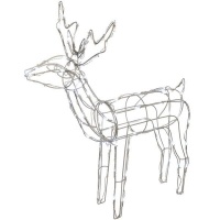 3D LED Deer Christmas Light Display Cool White