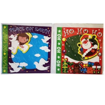 SourceDirect Oversized Christmas Cards Pack of 10 Cards