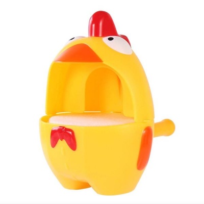 Photo of Pool Bubble Bathtub Soap Playing Water Toy Chicken