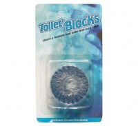 Bulk Pack x 6 Toilet Freshener Cistern Block Blue 50g