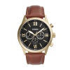 Fossil 48Mm Flynn Brown Leather Watch-BQ2261 Photo