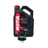 MOTUL Suzuki Oil Service Kit with 7100 10W30 oil Photo
