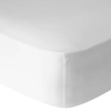 Nest Fitted Bed Sheet White 200TC 100% Cotton Percale Photo