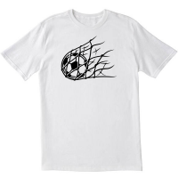 Soccer Ball Net ValentinesFathers Day Gift T shirt