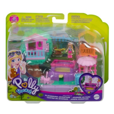 Photo of Polly Pocket Pollyville Playground Adventure Playset