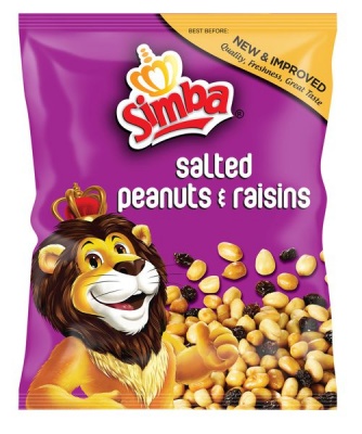 Simba Peanuts Raisins 450g
