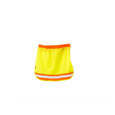 Photo of Atlantic Conversions - Safety Sun Neck Protector For Hard Hat Orange with Lime Reflective Strip