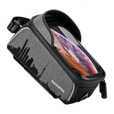 Photo of Rockbros Top Tube Waterproof Bicycle Bag for Phones Below 6.0’’