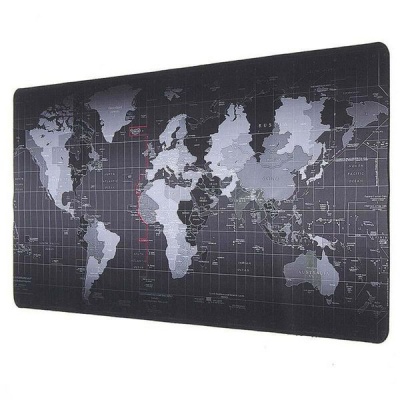Photo of 90 x 40 cm x 4mm World Map Mouse Pad