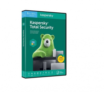 Kaspersky 2020 Total Security 3 User DVD