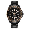 Stuhrling Original Men's Diver Black Bracelet Watch Photo