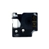 PUTY Compatible Dymo TT-DD53724 Gold on Black 24mm Label Tape Photo