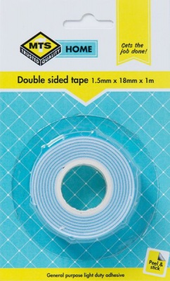 MTS Home Double Sided Tape 15X18mmx1mm