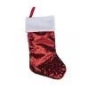 AK Luxurious Christmas Stocking With Two Tone Sequin Photo