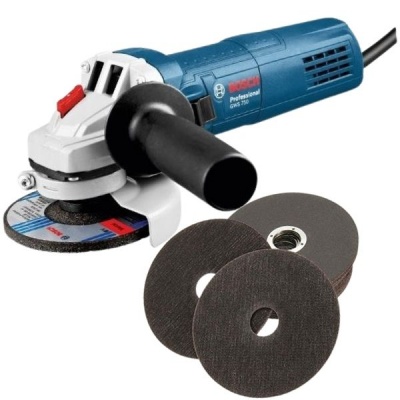 Photo of Bosch - GWS 700 Angle Grinder -700W And 5x Cutting Discs 115mm