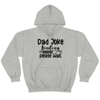 Dad Jokr Loading Fathers Day Gift Hoodie