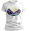 PepperSt Men's White T-Shirt - Fisherman Paradise Photo