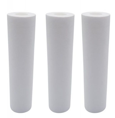 Photo of Water Time 10" Poly Prop PP Sediment Water Filter Cartridge - Set of 3