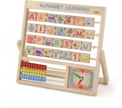 Photo of Viga Learning Alphabet & Clock