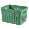 Curver By Keter Infinity 17L Storage Basket With Dots - Green Photo