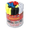 Tork Craft Paint Marker Pen 36 pieces Bulk Tub Red/Yel/White/Black/Blue Photo