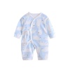 100% Cotton Monk Style Baby Romper - Ice Bear Photo