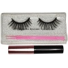 Magnetic Fake / False 3D Eye Lashes with Eyeliner & Micro Lash Brushes Photo