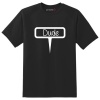 Just Kidding Kids - Dude - Short Sleeve T-Shirt Black Photo