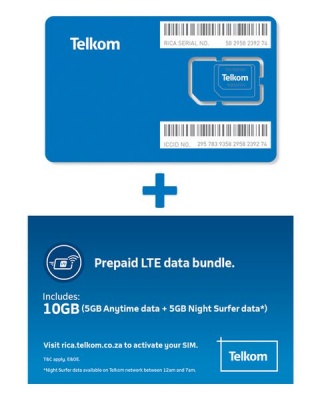 Photo of Telkom LTE Prepaid 5GB 5GB Only Cellphone