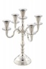 5-Arm Candle Stand Silver plated 30cm Photo