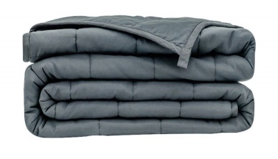 Photo of Sleepwell Science - 4.5Kg - 104 x 152cm - Weighted Blanket - Duck Grey