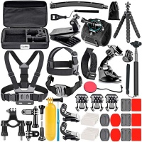GigaBloc 50 in 1 GoPro Accessory Kit Attachment Set for Action Camera