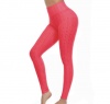 WnTCo Red Brazilian Bubble Wrinkle Leggings Photo