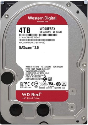 Photo of Western Digital WD 4TB Red 5400 rpm SATA 3 3.5" Internal NAS Hard Drive