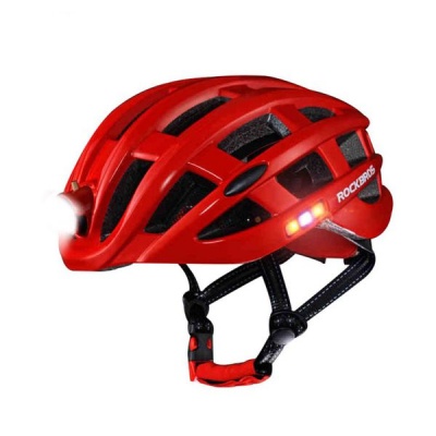 Photo of Rockbros Ultralight Intergrally Moulded LED MTB Cycling Helmet with Lights