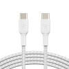 Belkin BOOST CHARGE Braided USB-C to USB-C Cable - 1m - White Photo