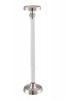 Pillar Candle Holder with Resin Rod- Silver Plated 60cm Photo