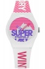 Superdry SYL255WP-Urban Ski White/Pink Dial White/Pink Silicone Strap Photo
