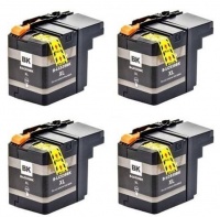Brother LC539XL 539 Black x 4 Ink Cartridges Compatible