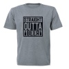 BuyAbility Straight Outta Beer - Adults - T-Shirt Photo