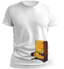 PepperSt Men's White T-Shirt - Casing Photo