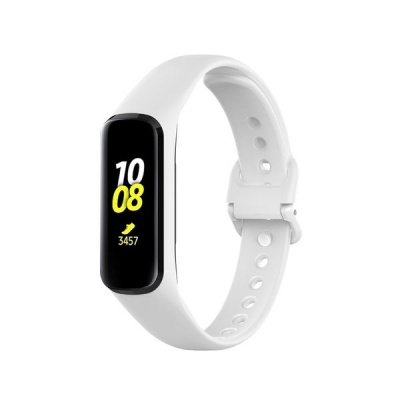 Strap Pro Watch Strap Compatible with Samsung Galaxy Fit 2 White