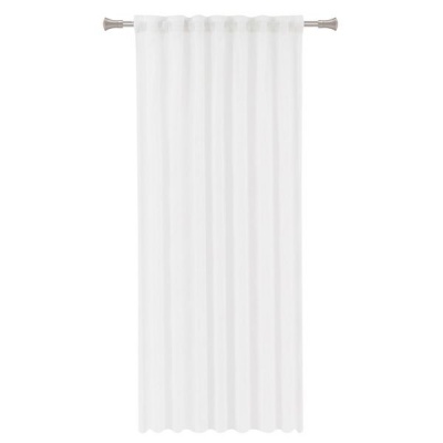 Photo of Inspire White Cotton Curtains - 135 x 280 cm
