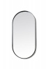 Native Decor Deep Frame Pod Mirror - Black Photo